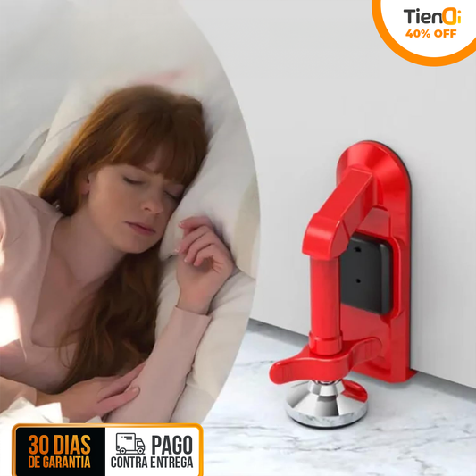 TOPE DE PUERTA PORTATIL CON ALARMA